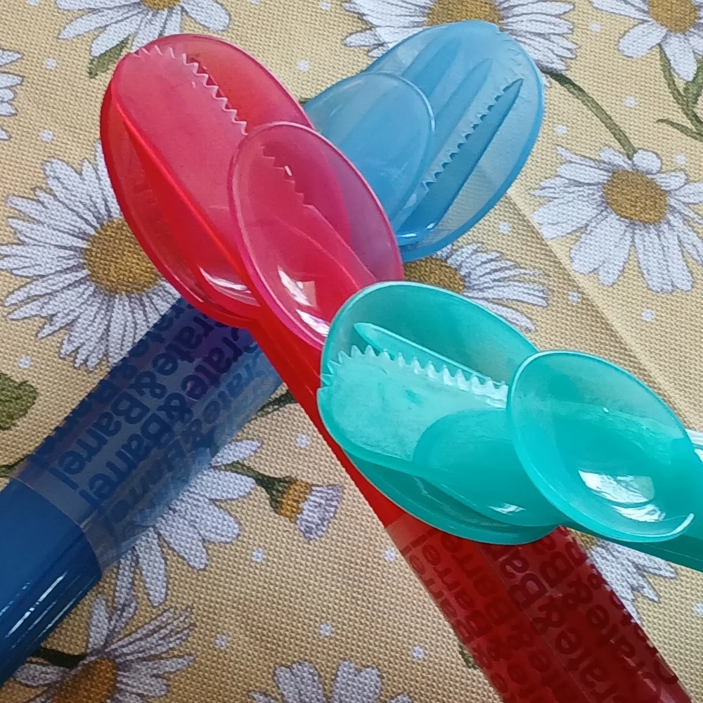 Crate & Barrel Colorful Outdoor Utensil Set - Picture 11 of 11